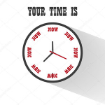 Clock image: Your time is now