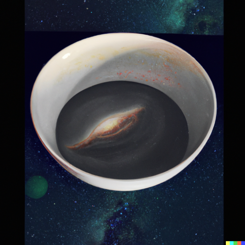 Galaxy in a Soup Bowl