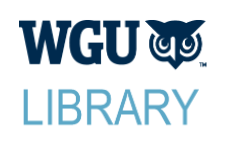 WGU Library