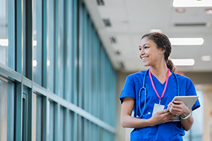 Nurse Walking